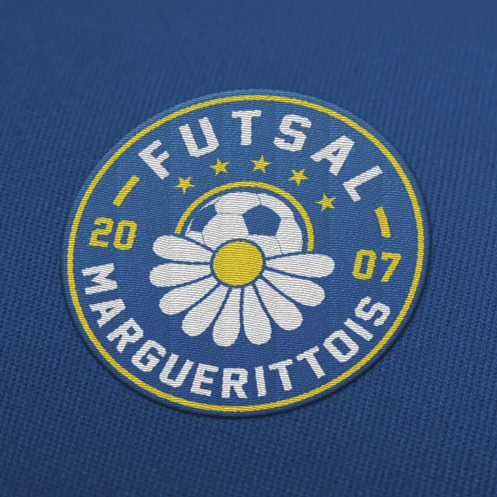 Logo d'un club de foot, à Marguerittes dans le Gard (30)
