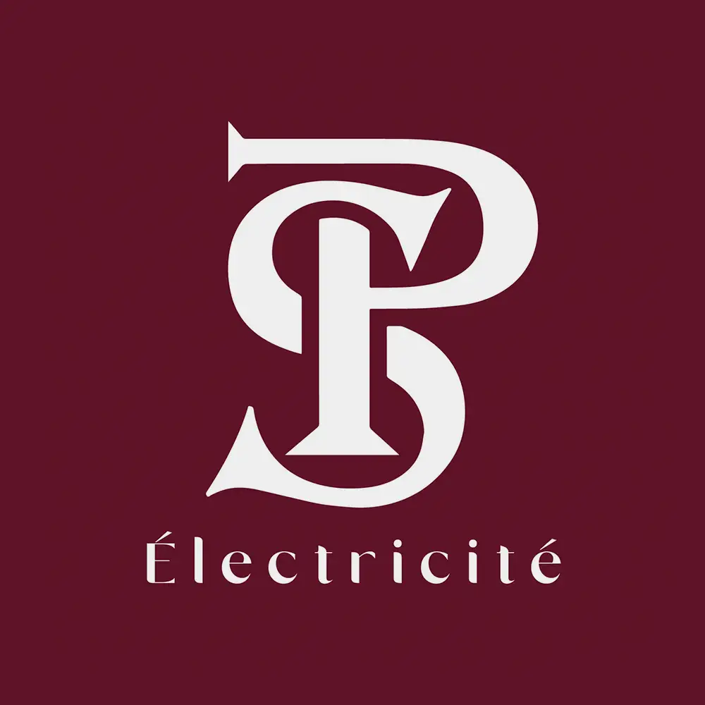 Logo pour un électricien, avec ses initiales