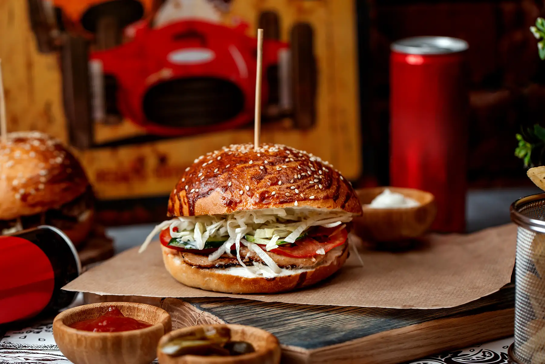 Photo pour un Snack Burger à Nîmes